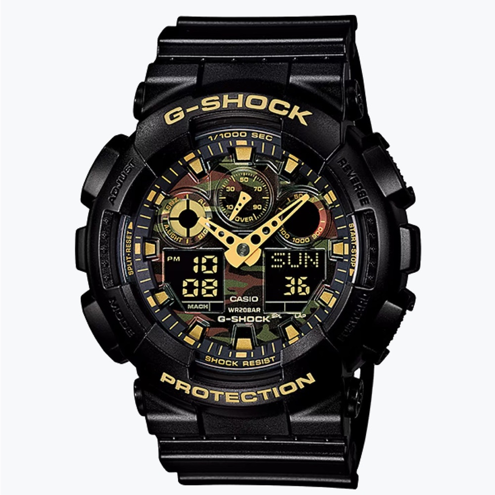 Casio G-Shock Analog/Digital Watch GA-100CF-1A9